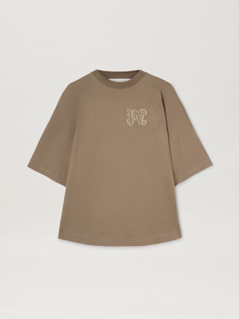 Palm Angels T-Shirt Monogram Fit Loose