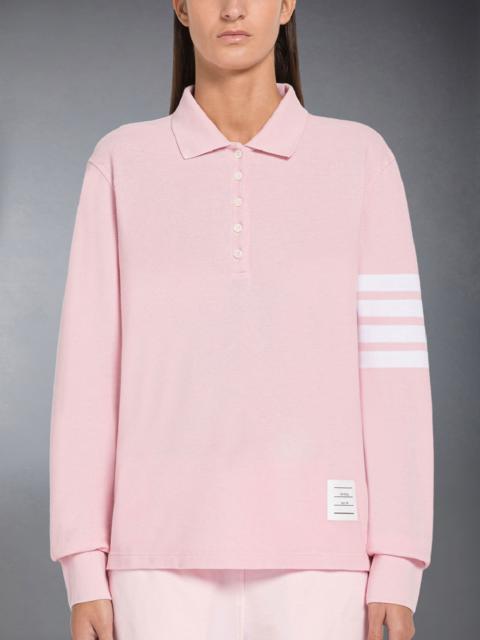 Thom Browne Classic Pique 4-Bar Polo