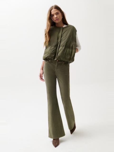 PISTOLA KINSLEY MID RISE ULTRA FLARE - SEQUOIA