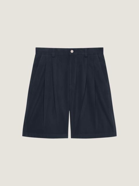 Givenchy TWO-PLEAT BERMUDA SHORTS IN COTTON