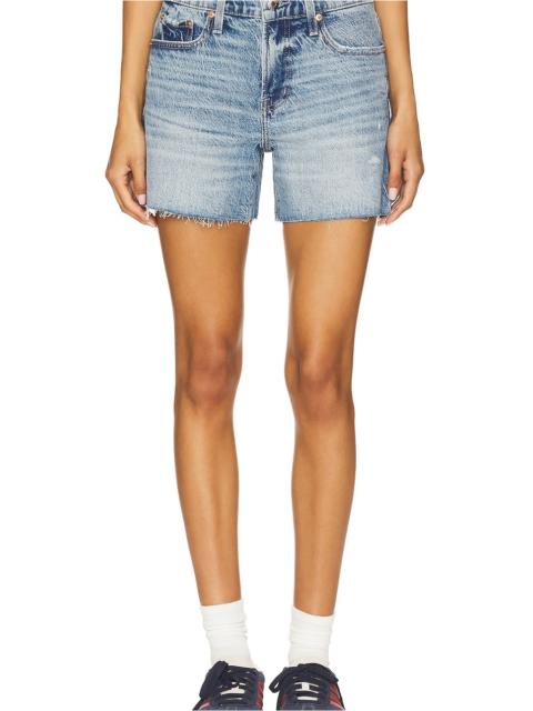 PISTOLA Kennedy Relaxed Mid Rise Cut Off Short Shorts