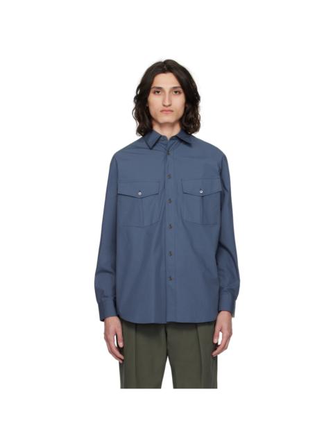Paul Smith Navy Oversized Shirt