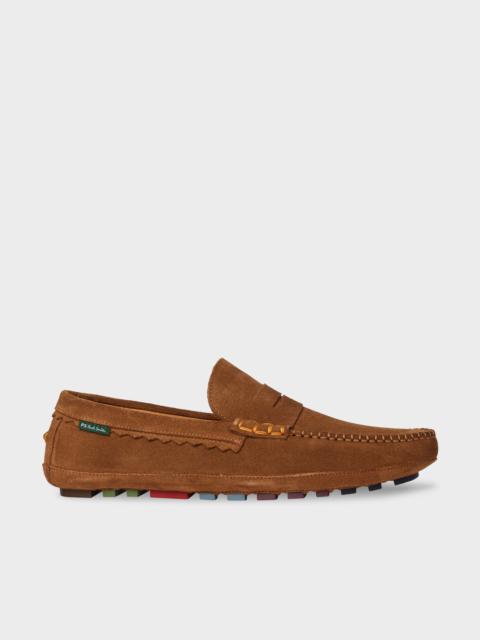 Paul Smith Coffee Suede 'Jenson' Loafers
