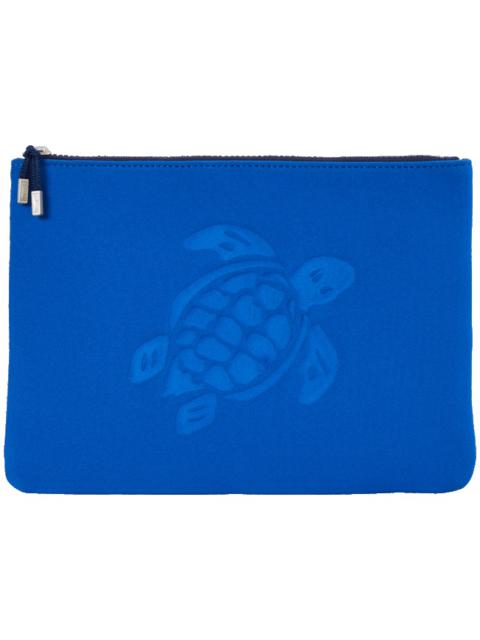 Vilebrequin Zipped Turtle Beach Pouch