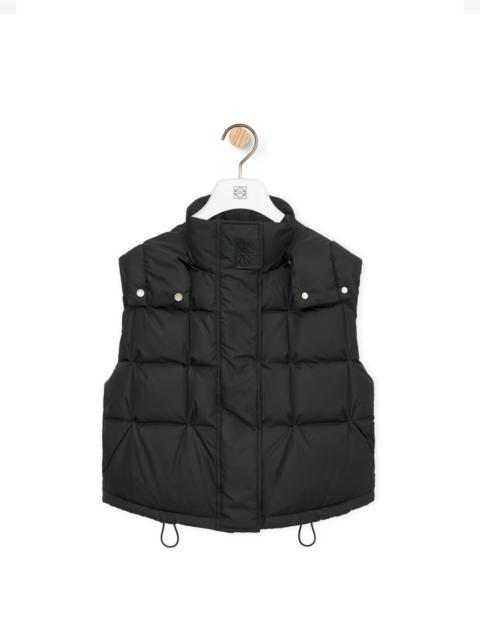 Loewe Puffer vest in nylon