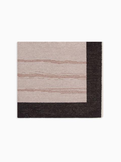 GIORGIO ARMANI Jacquard cotton beach towel