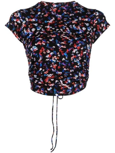 Isabel Marant Étoile Juvia printed crop top