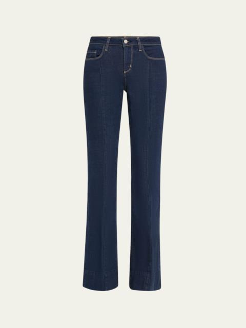 Lenora Seamed Flare Jeans