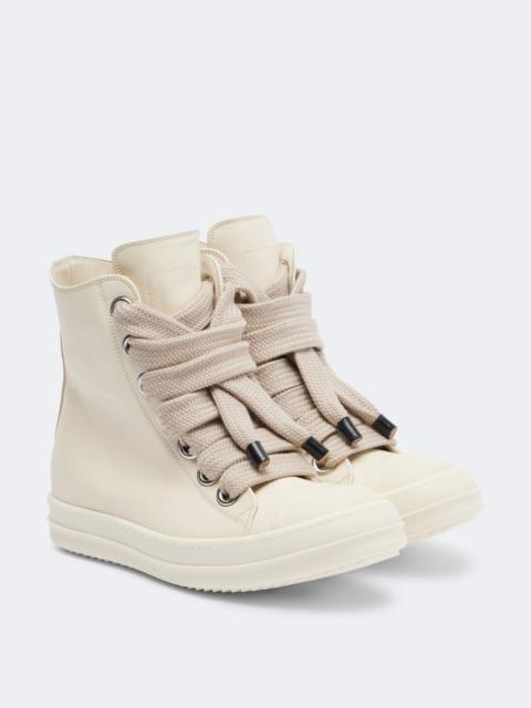 Rick Owens Jumbolace leather sneakers