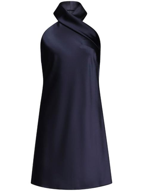 GALVAN Pandora halterneck minidress
