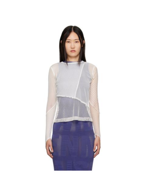 MAISIE WILEN White Angler Long Sleeve T-Shirt