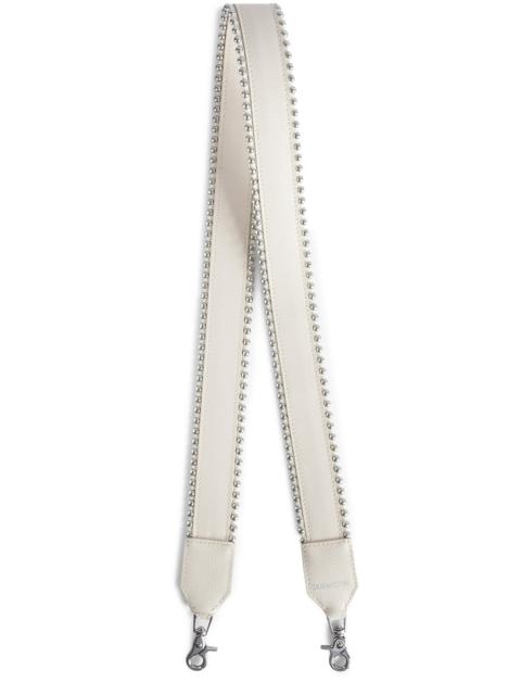 Zadig & Voltaire Studs Piping Shoulder Strap