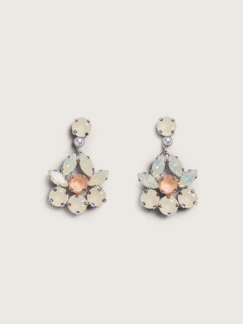 Simone Rocha Heartbloom Drop Earrings