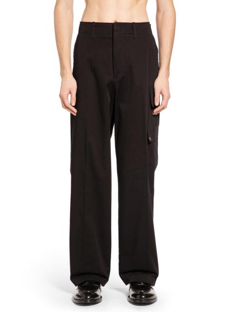 FENDI Cotton Gabardine Cargo Trousers