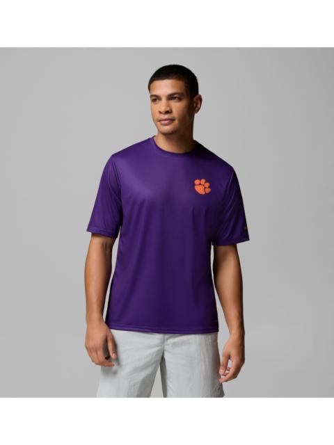 Columbia Men's Collegiate PFG Terminal Tackle Short Sleeve Shirt - Clemson