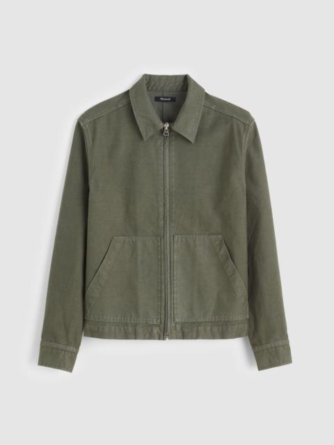 Madewell Service Jacket in Reverse Sateen