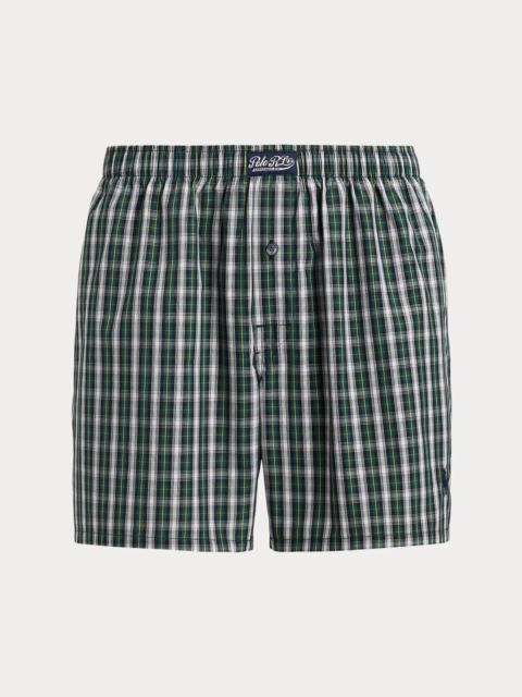 Polo Ralph Lauren Plaid Woven Cotton Boxer