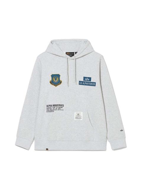 ALPHA INDUSTRIES U.S. ALPHA FORCES BADGE HOODIE