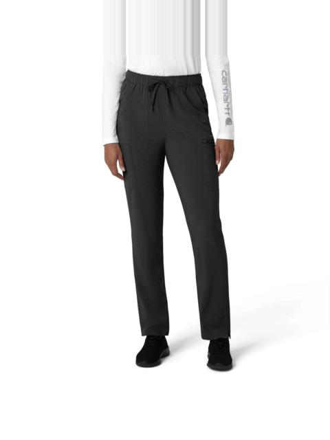 Carhartt Women's Force Cross-Flex Straight Leg Cargo Scrub Pant