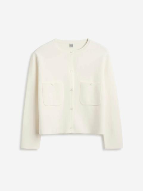 TOTEME COMPACT KNIT CARDIGAN