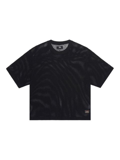 Stussy Mesh Jersey Crew 'Black'