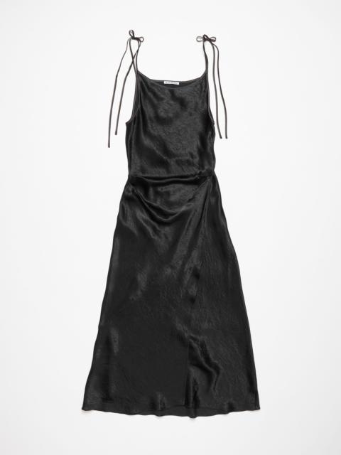 Acne Studios Satin dress - Black