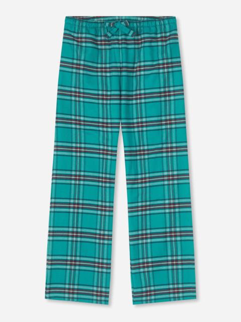 Derek Rose Women's Lounge Trousers Kelburn 25 Brushed Cotton Multi