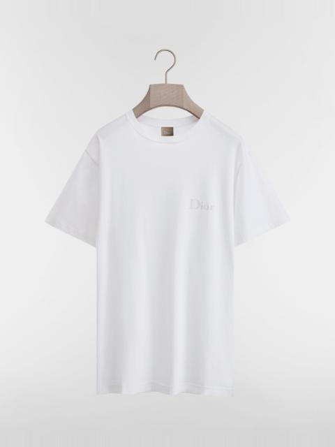 Dior T-Shirt with Dior Embroidery, Relaxed Fit