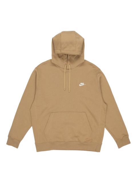 Nike Sportswear Club Fleece Stay Warm Pullover hooded Sports Khaki BV2655-258