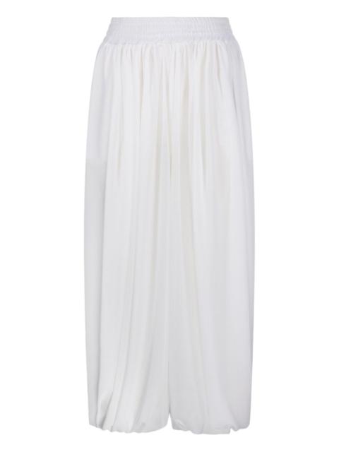ANDREĀDAMO pleated palazzo trousers