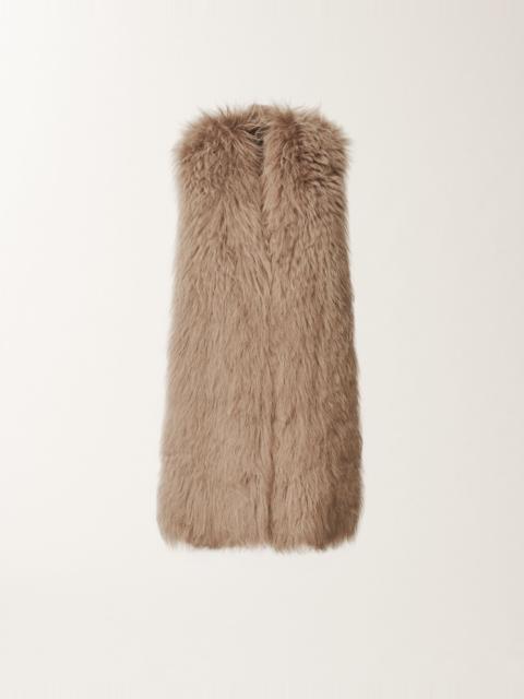 FABIANA FILIPPI Shearling long hair vest