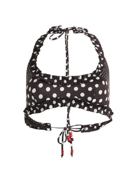DAMSON MADDER. Damson Madder Cove Bikini Top