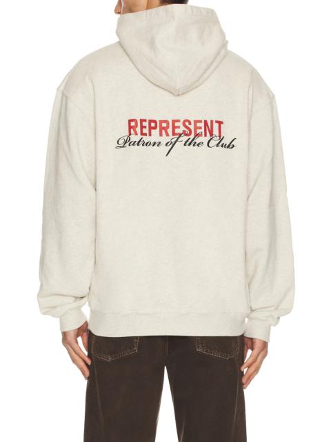 REPRESENT Patron Of The Club Hoodie