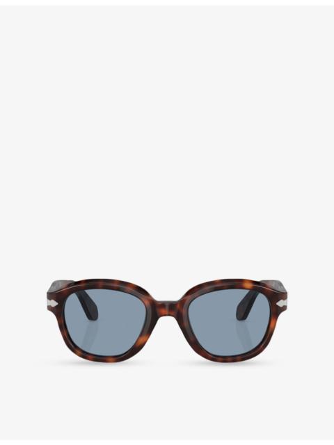 Persol PO0060S Phantos-Frame Tortoiseshell Acetate Sunglasses