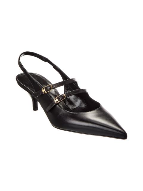 サンダル・ミュール CELINE | KITTEN MARY JANE SLINGBACK PUMP Women's Kitten Triomphe strap pump in calfskin | CELINE | 24S