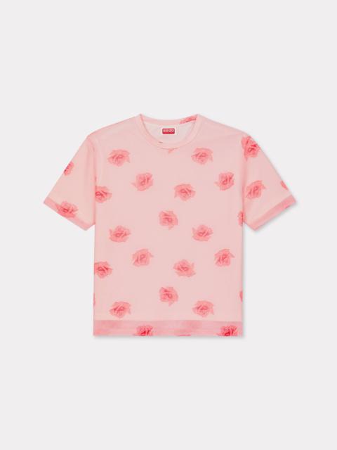 'KENZO Rose' double layer T-shirt