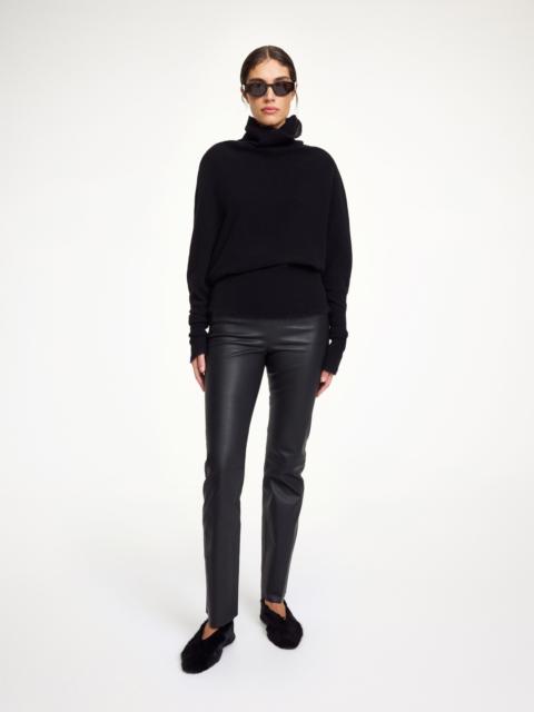 BY MALENE BIRGER Florentina Long leather trousers