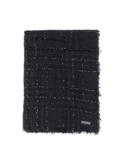Faliero Sarti checked scarf