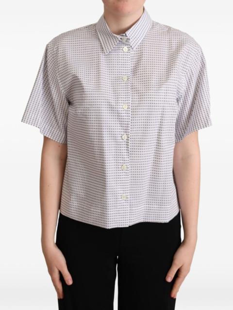 Dolce & Gabbana polka-dot poplin shirt