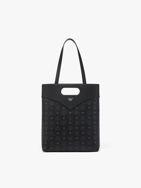 Diamond Tote in Visetos Leather Mix