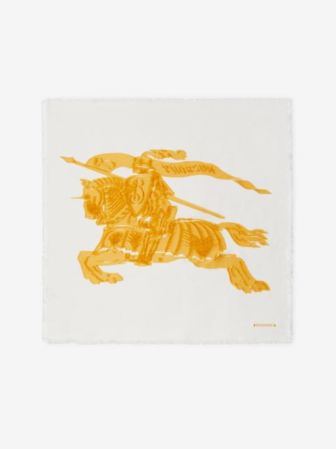 Burberry EKD Silk Blend Scarf