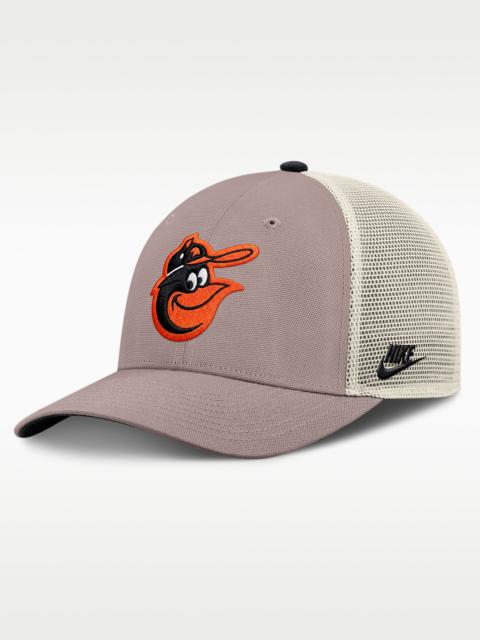 Nike Baltimore Orioles Cooperstown Rise Men's Nike MLB Adjustable Trucker Hat