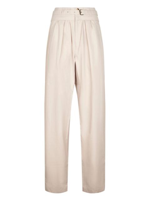 Isabel Marant Étoile belted pleated trousers