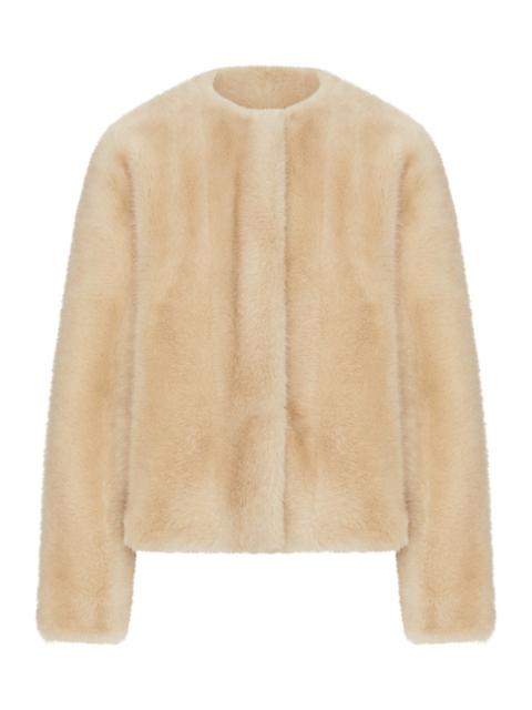 Max Mara Studio SHORT ECO FUR JACKET