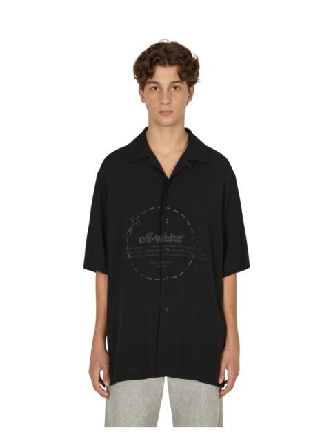 Cut Here Logo Holiday Shirt Black
