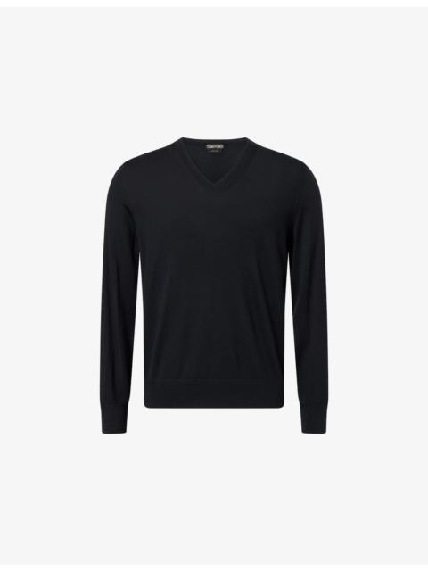 TOM FORD Regular-Fit V-Neck Wool Jumper