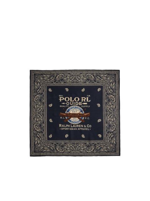 Polo Ralph Lauren paisley-print bandana scarf