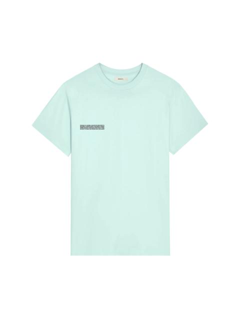 PANGAIA Mens 365 Midweight T-Shirt - Reflect Blue