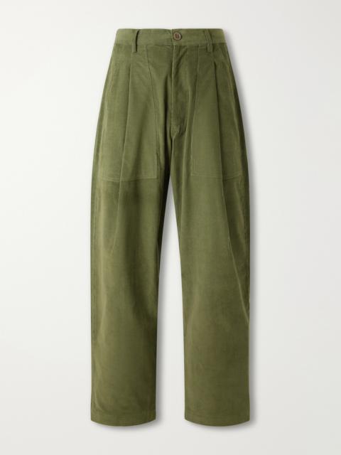 KARDO Yuki Straight-Leg Cotton-Corduroy Trousers