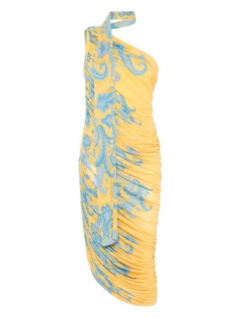 Etro draped maxi dress